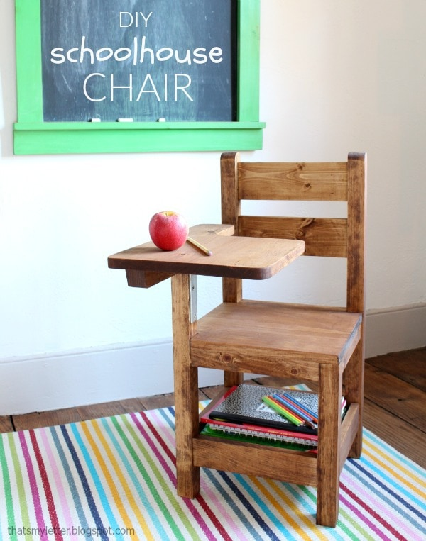 DIY Schoolhouse Chair - Jaime Costiglio - DIY Schoolhouse Chair - Jaime Costiglio -   19 diy Kids chair ideas