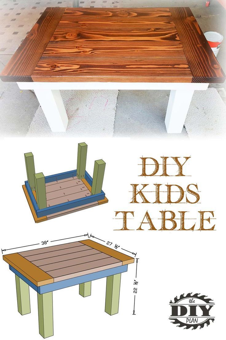 DIY Table for Kids - DIY Table for Kids -   19 diy Kids chair ideas