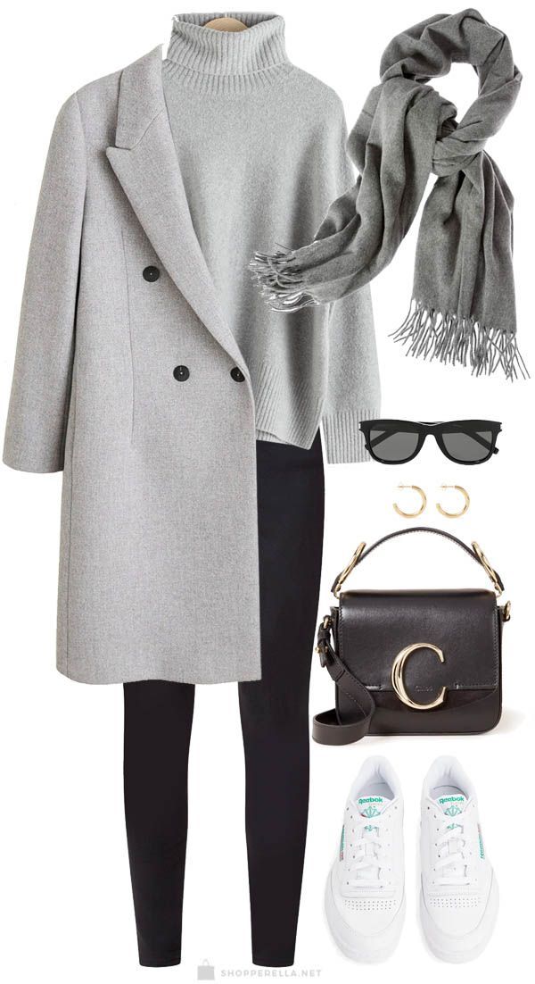 Outfit of the day: Winter grey outfit - Shopperella - Outfit of the day: Winter grey outfit - Shopperella -   19 style Classic winter ideas