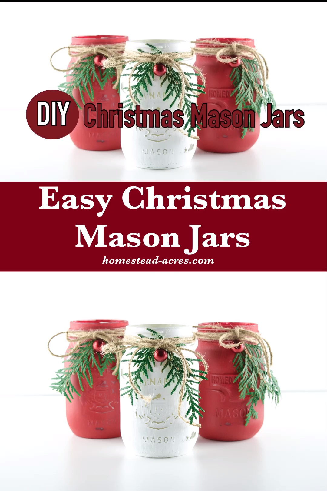 Easy DIY Christmas Mason Jars - Easy DIY Christmas Mason Jars -   22 diy Christmas mason jars ideas
