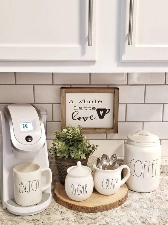 A whole latte love ( Made To Order). Coffee Sign. Coffee Bar sign. Rustic framed sign. Coffee station. Valentines Sign. Valentines Decor. - A whole latte love ( Made To Order). Coffee Sign. Coffee Bar sign. Rustic framed sign. Coffee station. Valentines Sign. Valentines Decor. -   23 diy Kitchen wall ideas