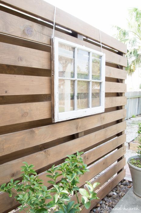 24 diy Outdoor wall ideas