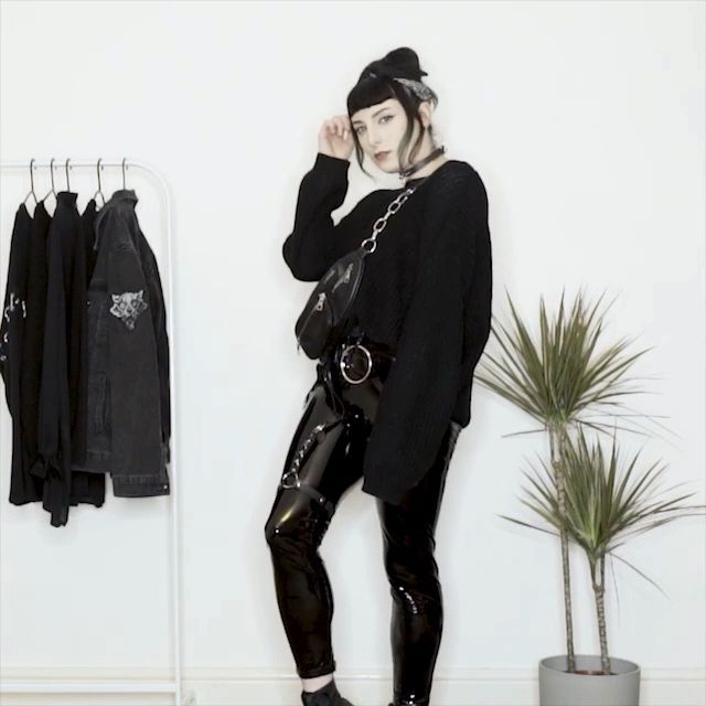 Three all black outfits - Three all black outfits -   24 style Grunge videos ideas