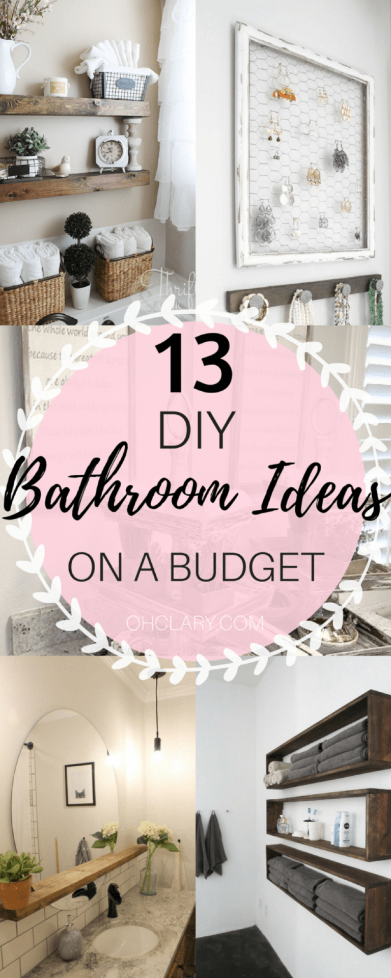 12 DIY Bathroom Decor Ideas On a Budget You Can't Afford to Miss Out On - 12 DIY Bathroom Decor Ideas On a Budget You Can't Afford to Miss Out On -   25 diy Decorations on a budget ideas