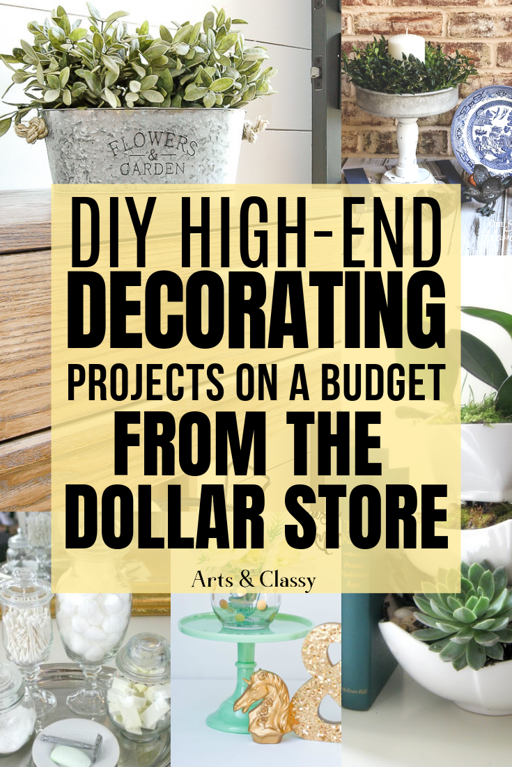 DIY Dollar Store Hacks & Projects | Arts and Classy - DIY Dollar Store Hacks & Projects | Arts and Classy -   25 diy Decorations on a budget ideas