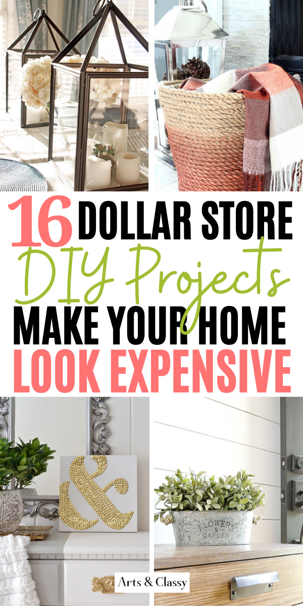 DIY High End Home Decorating on a Budget from The Dollar Store - DIY High End Home Decorating on a Budget from The Dollar Store -   25 diy Decorations on a budget ideas