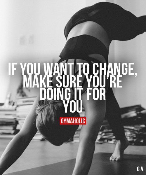 If You Want To Change - If You Want To Change -   9 fitness Frases mujer ideas