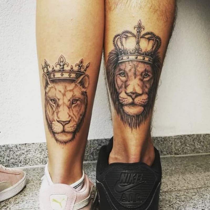 Matching Couples Tattoos Inspo because #relationshipmatters - Matching Couples Tattoos Inspo because #relationshipmatters -   11 fitness Couples tattoos ideas