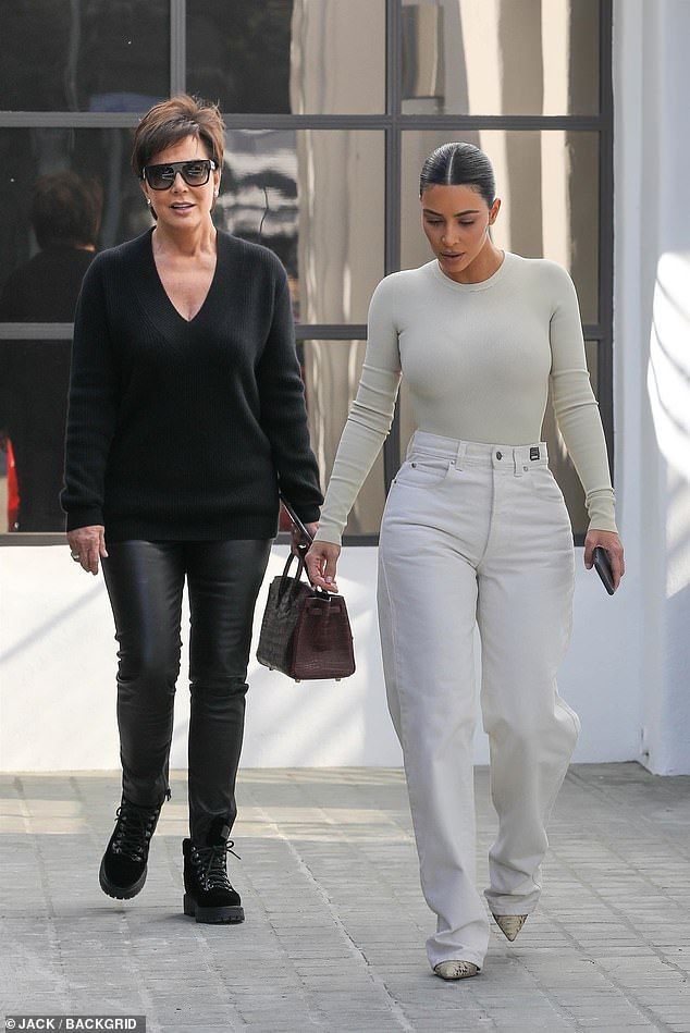 Kim Kardashian steps out with Kris Jenner is polar opposite outfits - Kim Kardashian steps out with Kris Jenner is polar opposite outfits -   kim kardashian style 2019