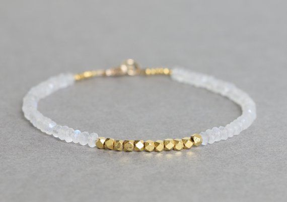 Moonstone Bracelet - June Birthstone Jewelry - Gemstone Bracelet - Beaded Bracelet - Gold Bracelet - - Moonstone Bracelet - June Birthstone Jewelry - Gemstone Bracelet - Beaded Bracelet - Gold Bracelet - -   12 diy Bracelets clasp ideas