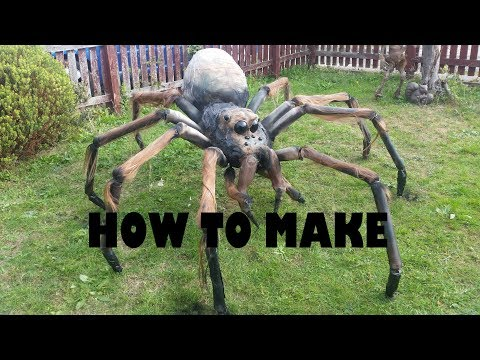 DIY giant spider halloween prop tutorial Rough Guide - DIY giant spider halloween prop tutorial Rough Guide -   12 diy Halloween Costumes scary ideas