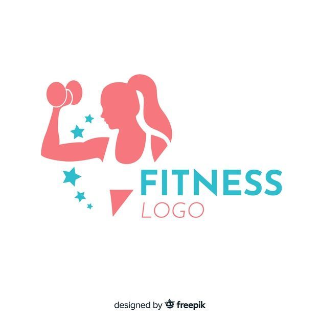 12 kid fitness Logo ideas