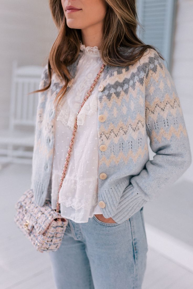 A Cozy Cardigan - Gal Meets Glam - A Cozy Cardigan - Gal Meets Glam -   12 style Vestimentaire romantique ideas
