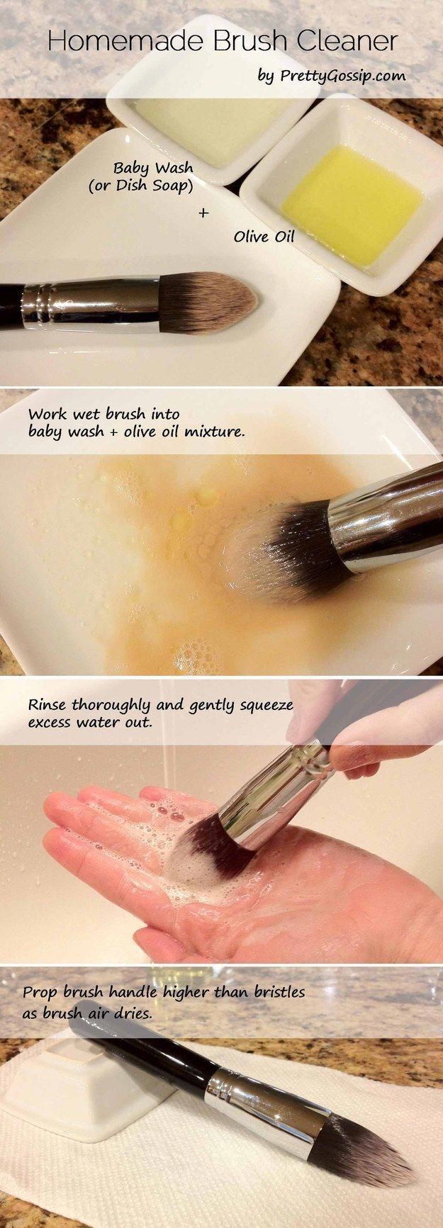17 Satisfying Ways To Clean Everything In Your Makeup Bag - 17 Satisfying Ways To Clean Everything In Your Makeup Bag -   13 diy Makeup tricks ideas