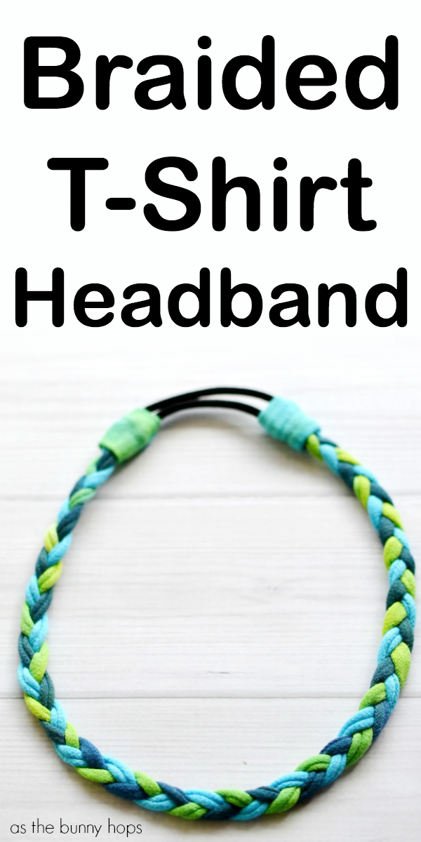 Braided T-Shirt Headband - Braided T-Shirt Headband -   13 diy Scrunchie headband ideas