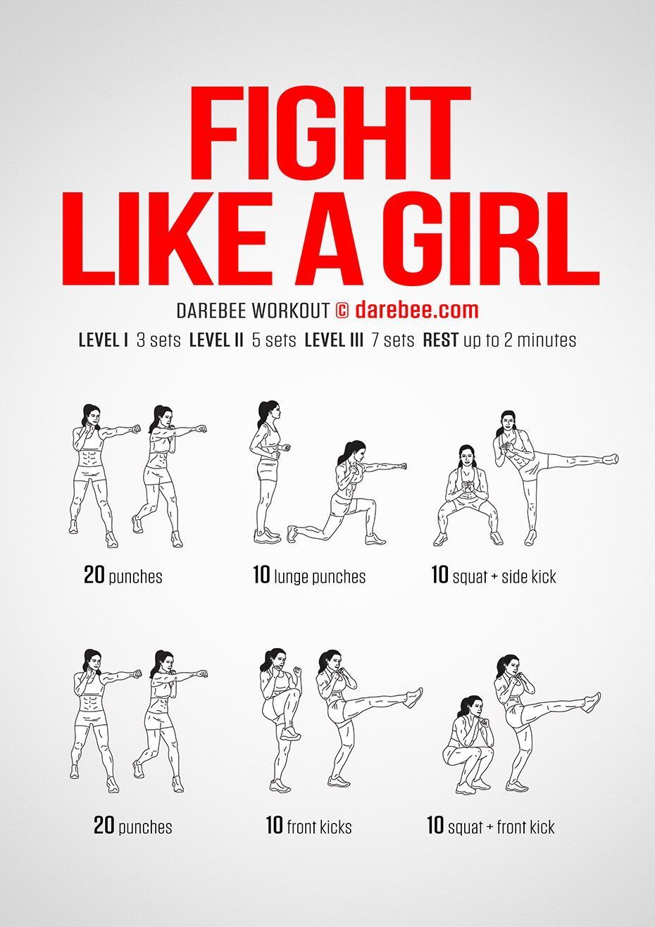 Fight Like A Girl Workout! - Fight Like A Girl Workout! -   13 female fitness Training ideas