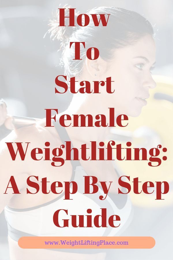 How To Start Female Weightlifting: A Step By Step Guide | Weightlifting Place - How To Start Female Weightlifting: A Step By Step Guide | Weightlifting Place -   13 female fitness Training ideas
