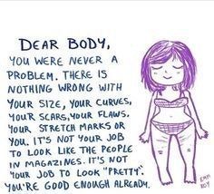 20 Body Image Quotes For Your Next Bad Day, Because Your Body Isn't The Problem - 20 Body Image Quotes For Your Next Bad Day, Because Your Body Isn't The Problem -   14 beauty Images with quotes ideas