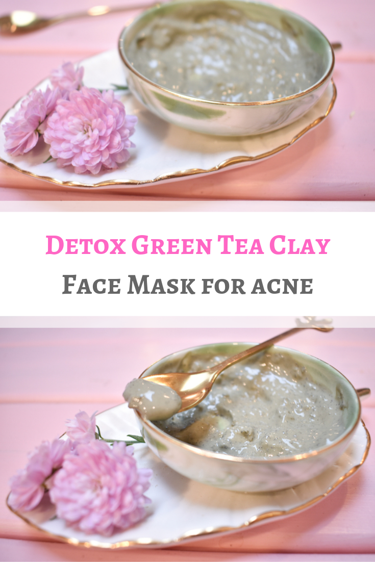 Detox Green Tea Clay Face Mask for acne - Detox Green Tea Clay Face Mask for acne -   14 diy Face Mask detox ideas