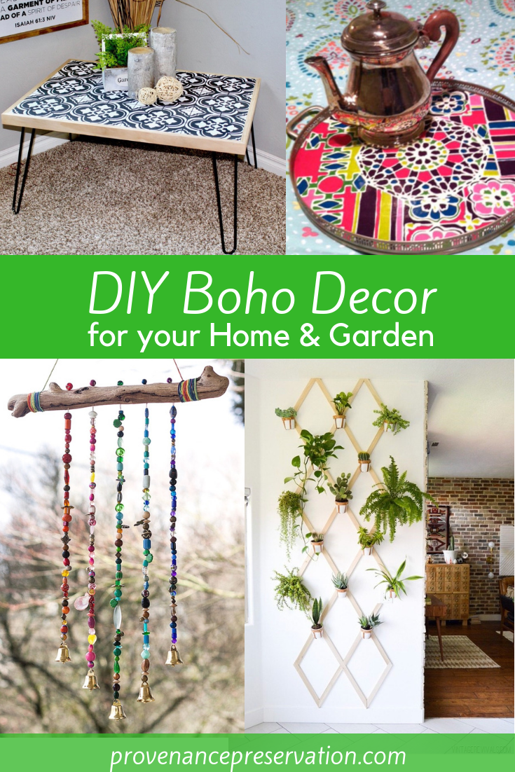 DIY Boho Home & Garden Decor - DIY Boho Home & Garden Decor -   14 diy Home Decor bohemian ideas