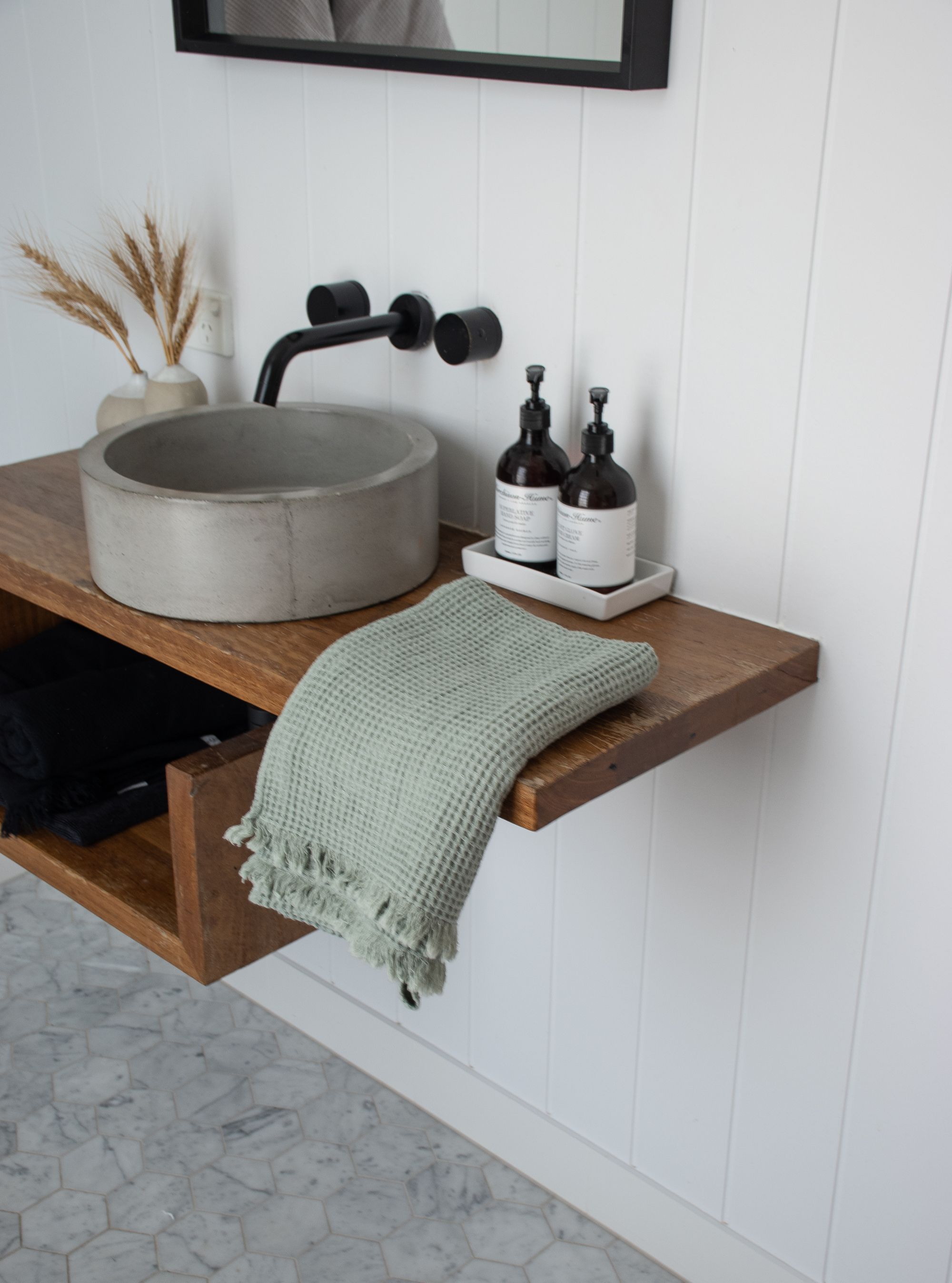 Sage linen/cotton waffle towels - Sage linen/cotton waffle towels -   14 diy Interieur luxe ideas