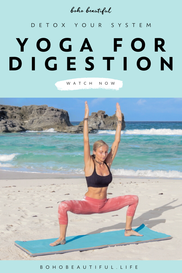 Digestion Detox Yoga Flow - Boho Beautiful - Digestion Detox Yoga Flow - Boho Beautiful -   14 fitness Challenge yoga ideas