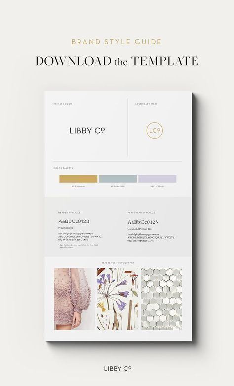 FREE BRAND STYLE GUIDE TEMPLATE • LIBBY Co. Boutique Branding & Design Studio - FREE BRAND STYLE GUIDE TEMPLATE • LIBBY Co. Boutique Branding & Design Studio -   14 magazine style Guides ideas