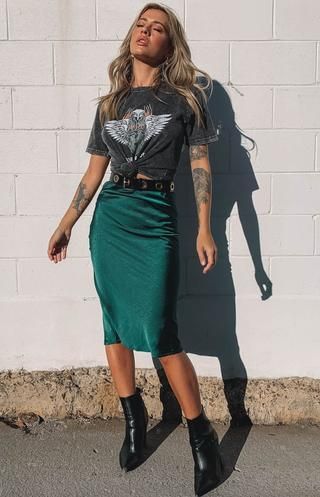 Beyond Her Stay Strong Tee Washed Black - Beyond Her Stay Strong Tee Washed Black -   14 women style Edgy ideas