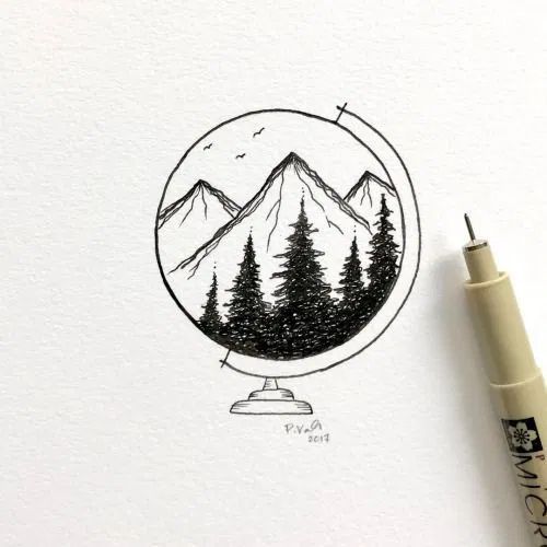 40 Easy Drawing Ideas for Beginners - 40 Easy Drawing Ideas for Beginners -   15 beauty DIY drawing ideas