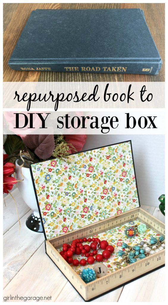 Repurposed Book Cover | Diy old books, Old book crafts, Craft storage box - Repurposed Book Cover | Diy old books, Old book crafts, Craft storage box -   15 diy Box easy ideas