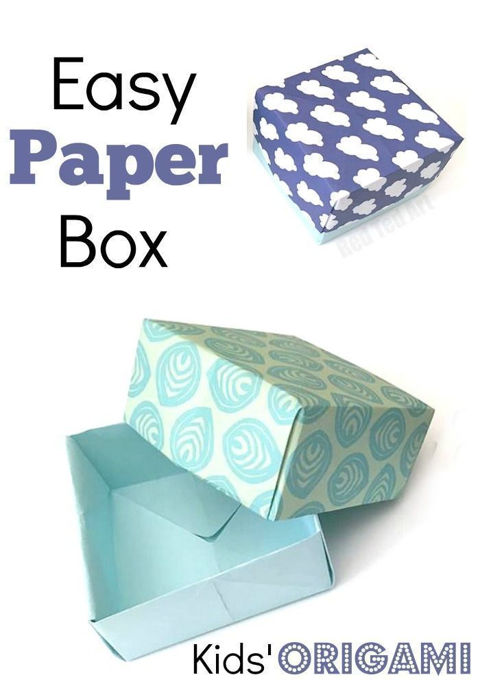 How to Make a Paper Box Tutorial - Red Ted Art - Make crafting with kids easy & fun - How to Make a Paper Box Tutorial - Red Ted Art - Make crafting with kids easy & fun -   15 diy Box easy ideas