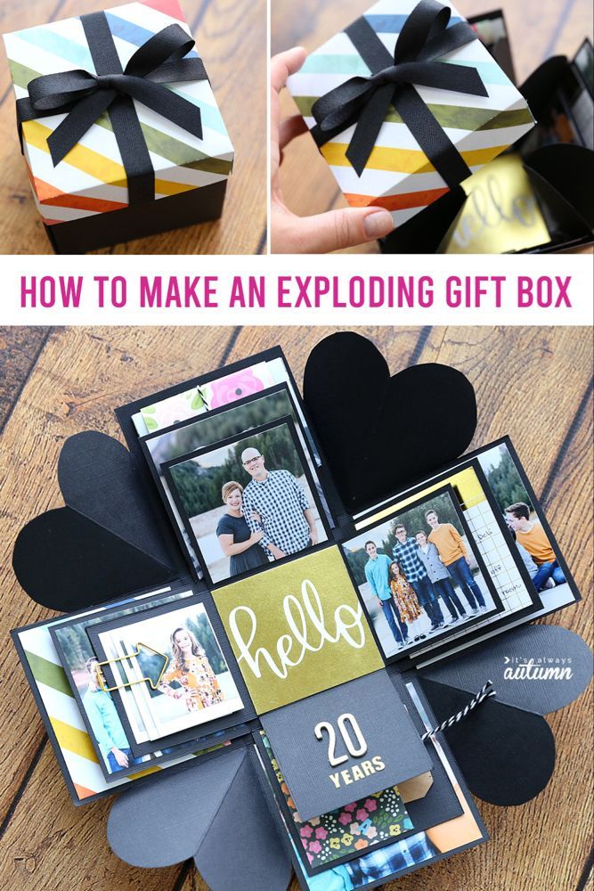 How to make an Explosion Box {cheap, unique DIY gift idea!} - It's Always Autumn - How to make an Explosion Box {cheap, unique DIY gift idea!} - It's Always Autumn -   15 diy Box present ideas