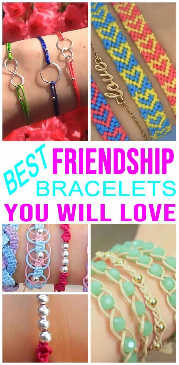 DIY Friendship Bracelets - DIY Friendship Bracelets -   15 diy Bracelets how to make ideas