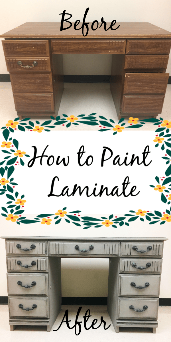 How to Paint over a Laminate Furniture Desk - Let's Paint Furniture! - How to Paint over a Laminate Furniture Desk - Let's Paint Furniture! -   15 diy Desk paint ideas
