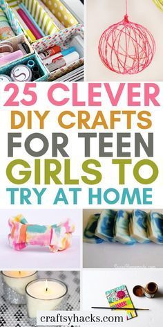 25 Super Cute DIY Crafts for Teen Girls - Craftsy Hacks - 25 Super Cute DIY Crafts for Teen Girls - Craftsy Hacks -   15 diy Easy for teens ideas