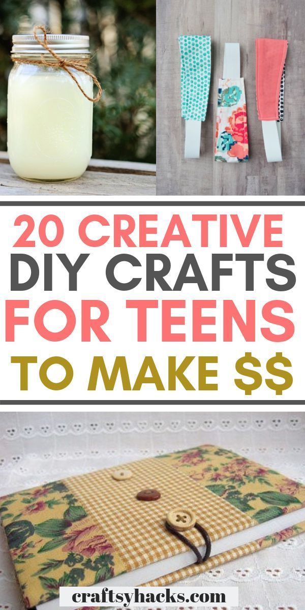 20 Creative DIY Crafts for Teens to Make Money - Craftsy Hacks - 20 Creative DIY Crafts for Teens to Make Money - Craftsy Hacks -   15 diy Easy for teens ideas