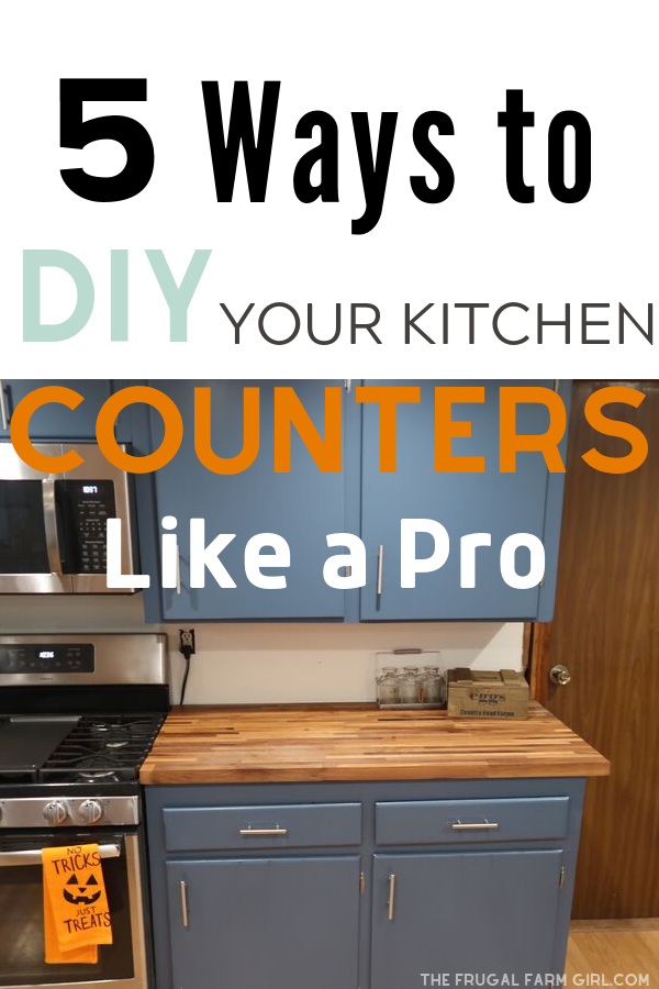 5 Ways to DIY Your Kitchen Counters Like a Pro - 5 Ways to DIY Your Kitchen Counters Like a Pro -   15 diy Easy kitchen ideas