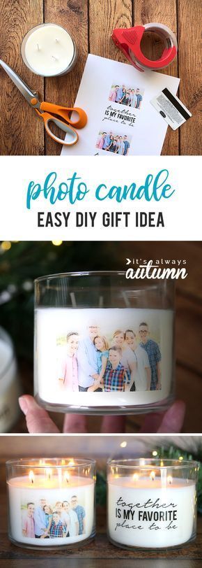 How to make personalized candles [cheap + easy handmade gift!] - It's Always Autumn - How to make personalized candles [cheap + easy handmade gift!] - It's Always Autumn -   15 diy Gifts with pictures ideas