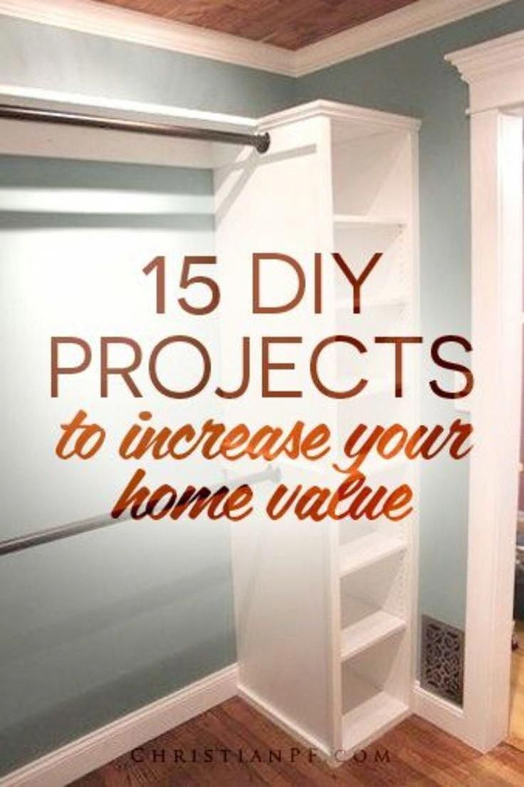 15 DIY Projects to Increase Your Home Value - 15 DIY Projects to Increase Your Home Value -   15 diy House improvements ideas