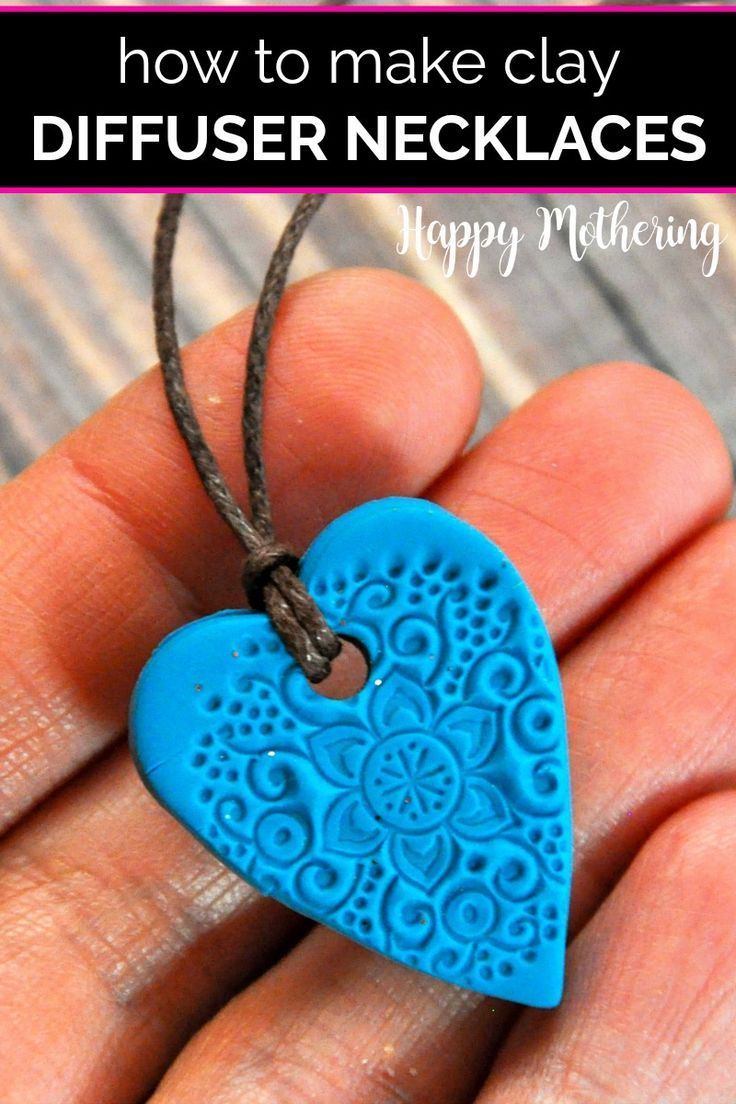 How to Make Clay Diffuser Necklaces - How to Make Clay Diffuser Necklaces -   15 diy Jewelry collares ideas