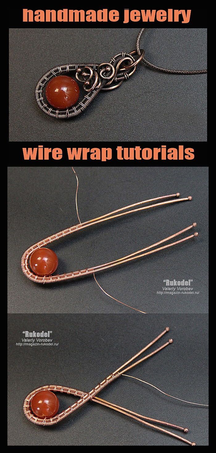 Valeriy Vorobev - wire wrap tutorial. Wire wrapped pendant. - Valeriy Vorobev - wire wrap tutorial. Wire wrapped pendant. -   15 diy Jewelry collares ideas
