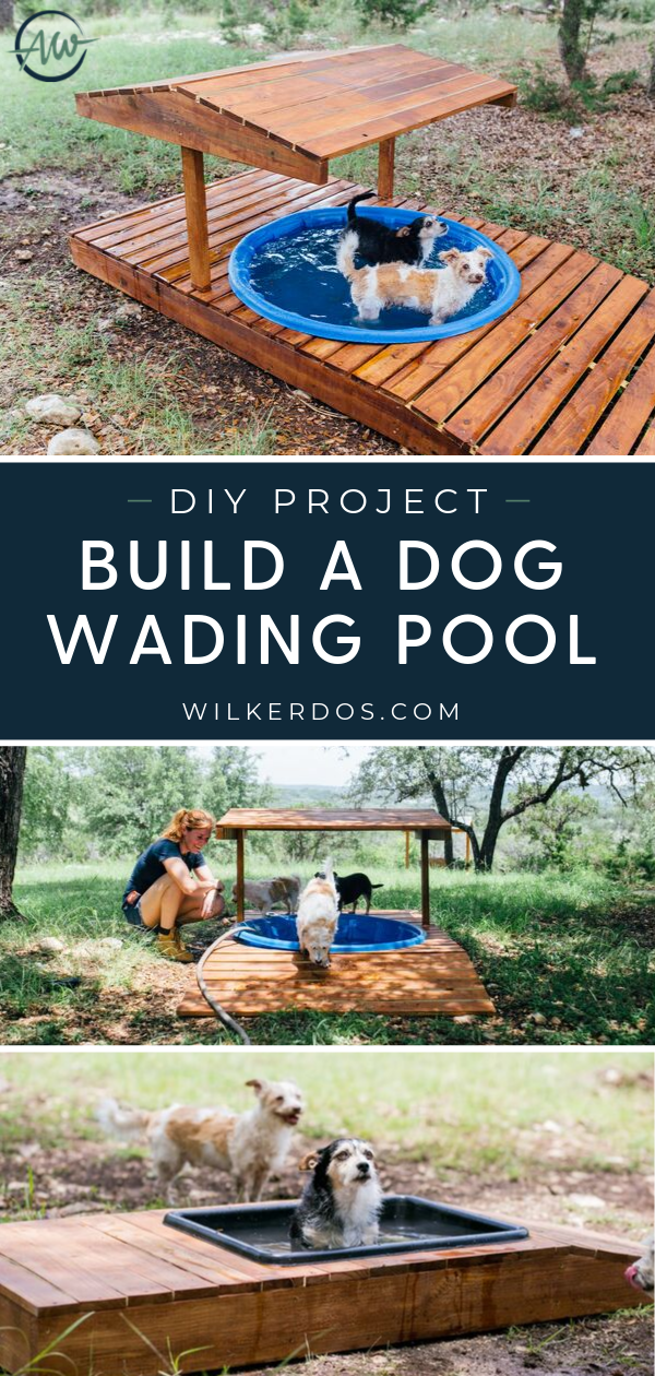 Shaded Dog Pool Plans - Wilker Do's - Shaded Dog Pool Plans - Wilker Do's -   15 diy Outdoor dog ideas
