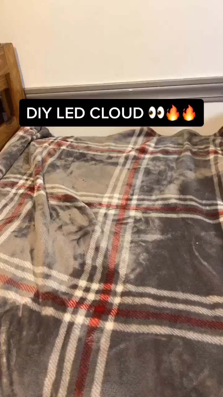DIY Guide To Make A LED Cloud with Led Light Strips - DIY Guide To Make A LED Cloud with Led Light Strips -   15 diy Room easy ideas