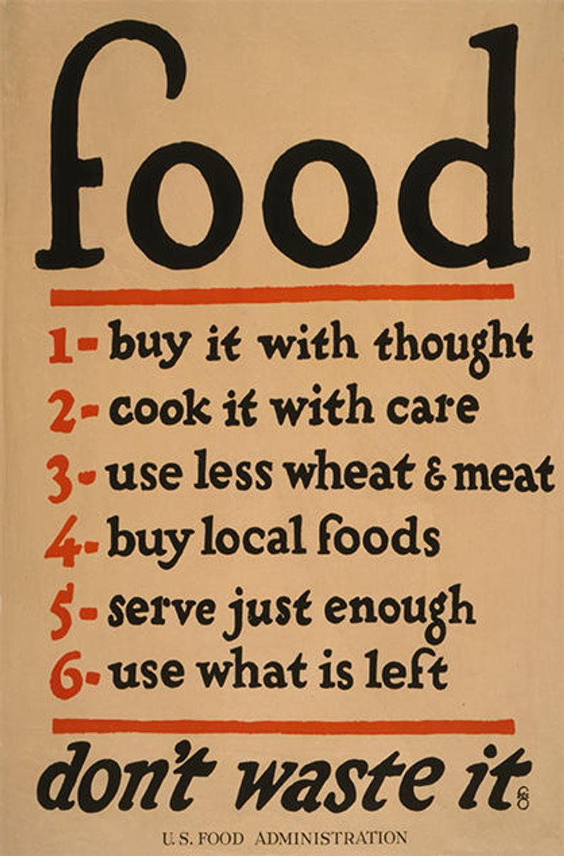 Vintage Food Administration Poster | Food Saver Poster | US Food Poster - Vintage Food Administration Poster | Food Saver Poster | US Food Poster -   15 fitness Food poster ideas