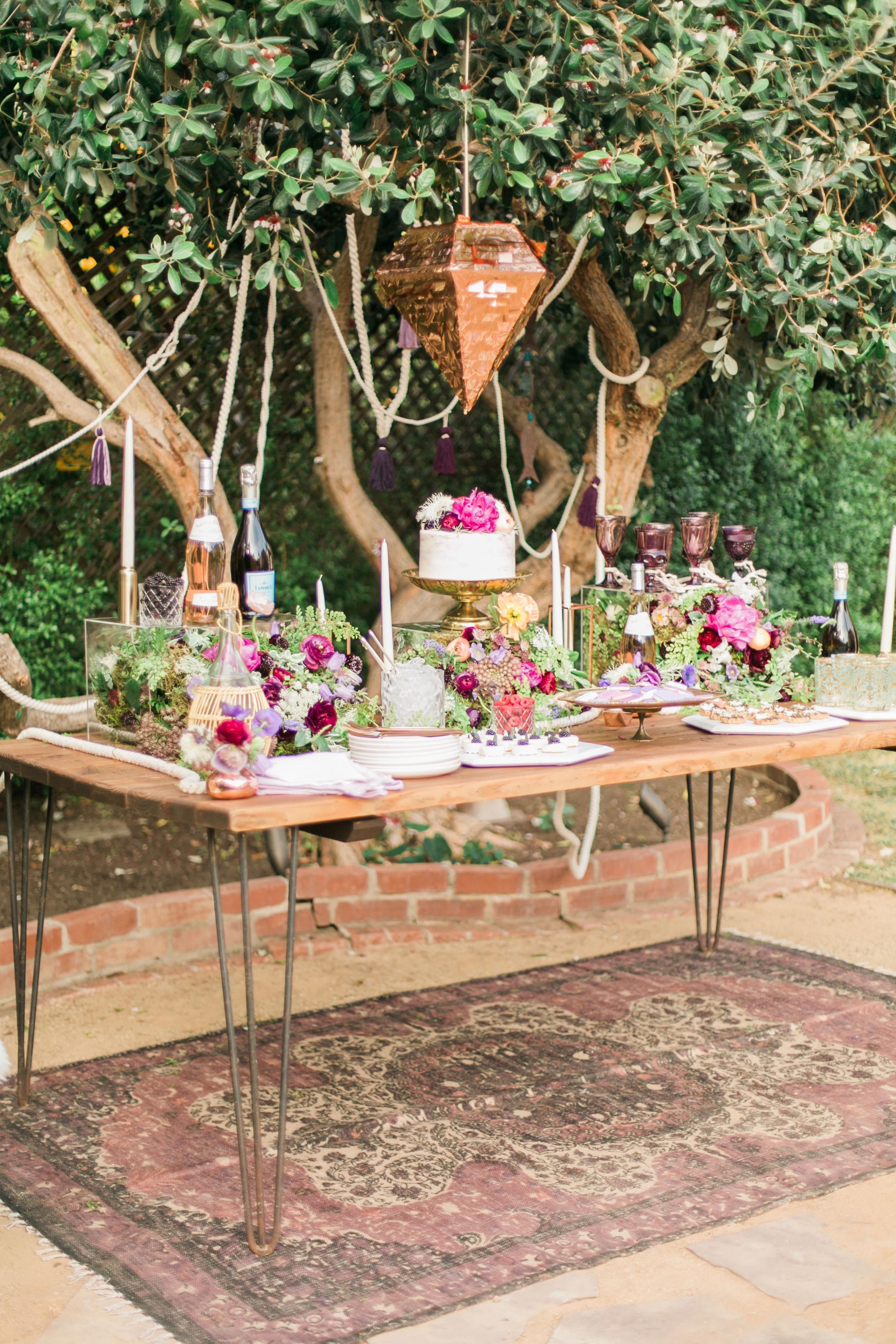 You'll Want to Pin Every Detail of This Boho-Chic Bachelorette Party - You'll Want to Pin Every Detail of This Boho-Chic Bachelorette Party -   15 style Bohemian party ideas