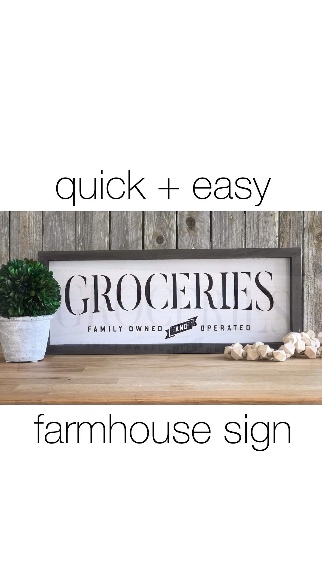 DIY FARMHOUSE STYLE SIGN - DIY FARMHOUSE STYLE SIGN -   16 action diy Decorations ideas