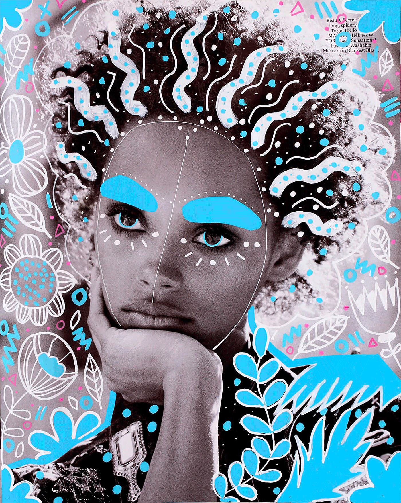 Vibrant Collage Artworks by Andreea Robescu | Inspiration Grid - Vibrant Collage Artworks by Andreea Robescu | Inspiration Grid -   16 beauty Drawings artworks ideas