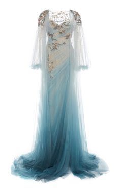 Embellished Chiffon Cape by Marchesa | Moda Operandi - Embellished Chiffon Cape by Marchesa | Moda Operandi -   16 beauty Dresses fantasy ideas