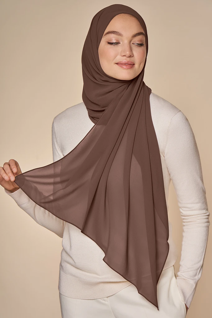 Everyday Chiffon Hijab - Cocoa - Everyday Chiffon Hijab - Cocoa -   16 beauty Model hijab ideas