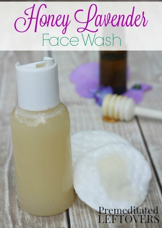 Homemade Honey Lavender Face Wash - Homemade Honey Lavender Face Wash -   16 beauty Treatments honey ideas